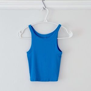 Everlane Supima Micro-Rib Cropped Tank XS